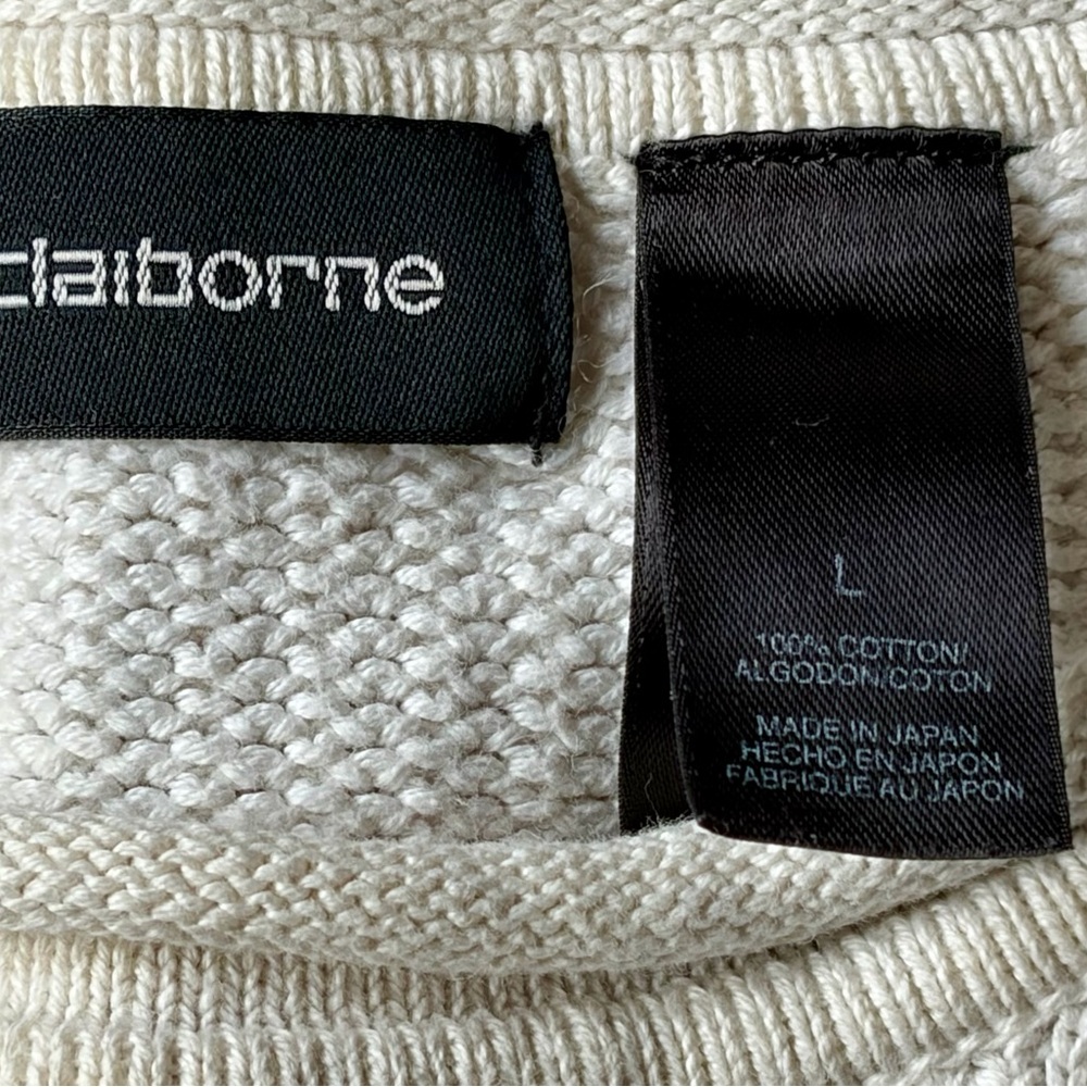 **$6 w/Bundle** Claiborne Crewneck Sweater